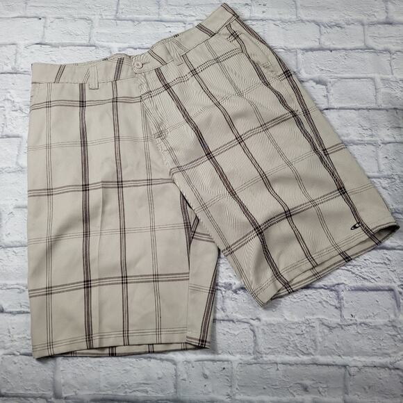 O'Neill Stone Challenger Plaid Shorts size 36 - Picture 1 of 11
